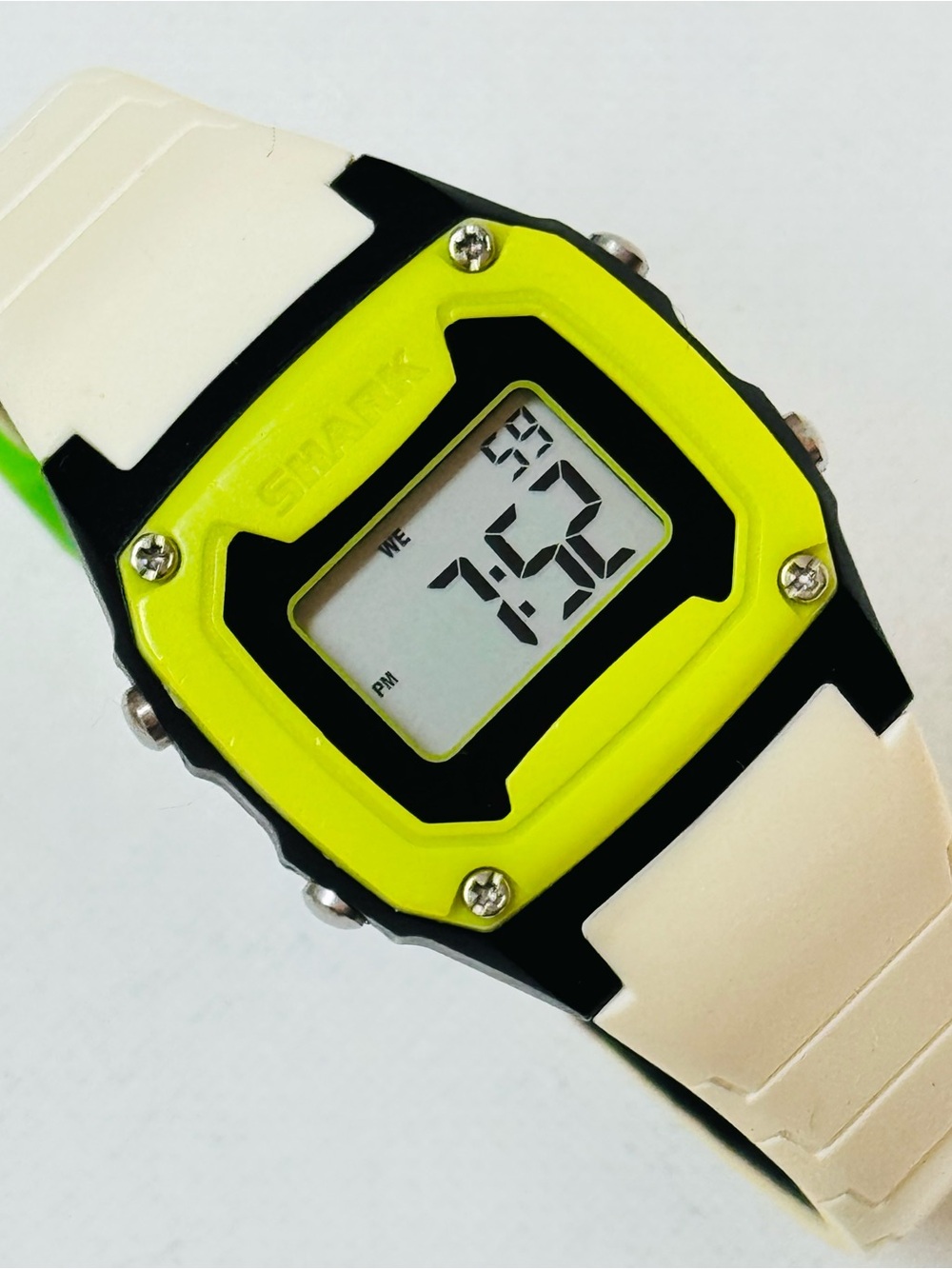 Freestyle Shark Retro Digital Watch Neon Yellow Black White 102270